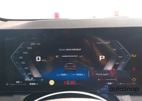 2025 BMW X3 M50 xDrive из США, поврежденный, VIN 5UX73GP02S9Y37141